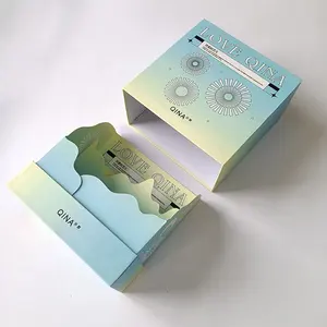 메이크업 화장품 키트 카드 놀이 디스플레이 포장 상자에 대한 공장 직접 맞춤형 단단한 종이 보관 선물 상자