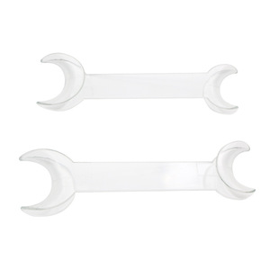Golden Light Transparent Double-Headed Mouth Opener <b>Plastic</b> High Temperature Resistant Dental Oral Therapy Tool - Product Image 5