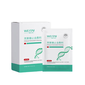 Pansement hémostatique au chitosane Westai 15x10cm, stérile, transparent, pour usage chirurgical - Product Image 1
