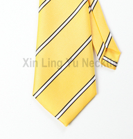 Corbatas Personalizadas de Fábrica, Corbatas con Logotipo Tejido de Alta Densidad, Corbata de Uniforme, Corbatas Ecológicas de Microfibra de Poliéster para Estudiantes