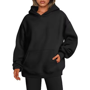 Fabricantes de Ropa de Alta Calidad, <span class=keywords><strong>Sudadera</strong></span> con Capucha Personalizada de Estilo Urbano para Mujer, <span class=keywords><strong>Sudadera</strong></span> con Capucha para Otoño - Product Image 3