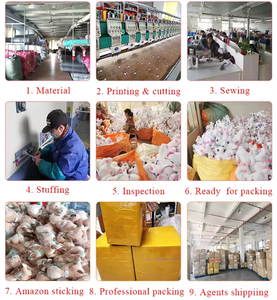 Fabricante Profesional de Juguetes de Peluche |   Juguetes de Peluche de Animales Personalizados, Servicio OEM, MOQ Bajo, Muñecos de Peluche Personalizados Lindos y Divertidos - Product Image 6