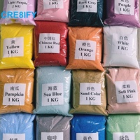 Fabrication de cire d'aromathérapie bricolage faite à la main cire de sable colorée en sac cire de perle granulaire pour les décorations de Noël et de mariage