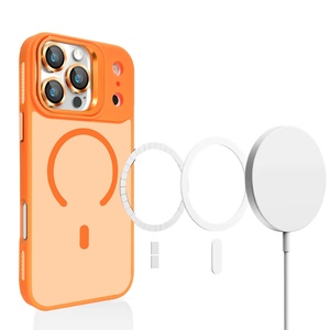 เคสกันกระแทกแบบเต็มตัวเคลือบไฟฟ้า TPU รองรับการชาร์จไร้สายแบบแม่เหล็ก สำหรับ //Google 17 16 15 14 Pro Max Plus - Product Image 4