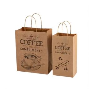 Bolsas de Papel Kraft Reutilizables Ecológicas Personalizadas con Asas Retorcidas y Logotipo para Compras, Regalos Corporativos y Comida para Llevar - Product Image 4
