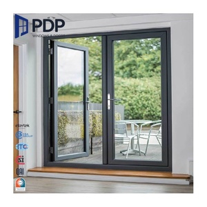 PDP Minimalist Custom ized Hochwertige Aluminium-Außen tür gegen Diebstahl - Product Image 2