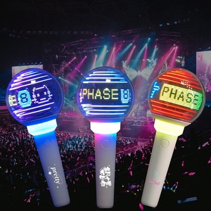 Biểu tượng tùy chỉnh nhấp nháy LED <span class=keywords><strong>GLOW</strong></span> <span class=keywords><strong>STICK</strong></span> màu sắc rực rỡ USB có thể sạc lại ABS <span class=keywords><strong>PVC</strong></span> nhựa tay ánh sáng cho bên buổi hòa nhạc cổ vũ - Product Image 5