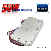 Module RF anti-drone 50W GaN 50dB Gain 28V pour la défense des patrouilles frontalières, traitement du signal 350-500MHz, protection de sécurité C-UAS