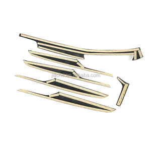 6 PCS Lavaggio Auto In Fibra di Carbonio Centro Console Pannello di Rivestimento Porta Interna rivestimento Della Copertura Per <span class=keywords><strong>BMW</strong></span> <span class=keywords><strong>X1</strong></span> 2016 2017 2018 2019 LHD Auto <span class=keywords><strong>accessori</strong></span> - Product Image 5