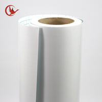 Rouleau de film plastique épais 110m en PVC souple transparent effet cuir brillant, laminé à froid, pour photos, publicités et affiches