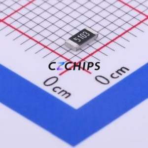 ตัวต้านทานแบบ SMD HV06W4F5103T5E ขนาด 1206 (ประเภท: ฟิล์มหนา) (ค่าความต้านทาน: 510kโอห์ม ความแม่นยำ: 1%) - Product Image 1