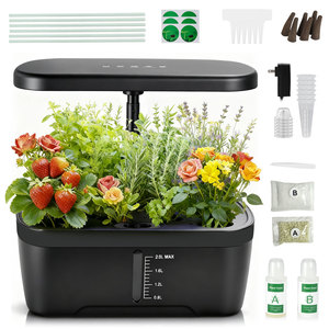 Sistem Penanam Hidroponik Yago 6 Pods Kit Kebun Hidroponik Dalam Ruangan dengan Lampu LED untuk Pertumbuhan Tanaman - Product Image 1