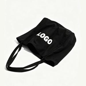 Custom Logo <b>Canvas</b> <b>Tote</b> Large Capacity for Women, Personalized Cotton Shoulder Reusable Everyday Shopping Bag - Product Image 4