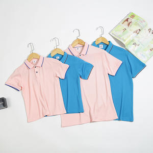 Camiseta Polo Infantil con Logotipo Personalizado, Camiseta de Manga Corta, Uniforme para Clases de Arte de Primaria, Bordada - Product Image 4