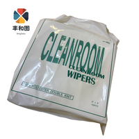 Penjualan Panas Lap Mikrofiber Sekali Pakai Bebas Debu untuk Industri, Pembersih Ruangan Bersih untuk Mesin Inkjet UV Nozzle 9*9 150pcs/bag