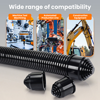 Bouchon flexible en EPDM/PA Nylon pour conduit ondulé en PA Série AD, étanche à l'eau et à la poussière IP68