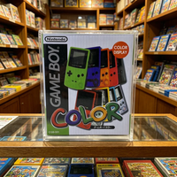 Vitrine de présentation en acrylique personnalisée pour accessoires Game Boy Color