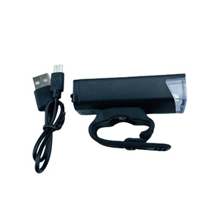 Luz Delantera para Bicicleta LED Recargable por USB, 4 Modos, Impermeable IPX4, Plástico Negro, para Ciclismo Nocturno al Aire Libre - Product Image 1