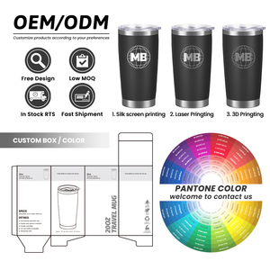 Vaso Térmico Personalizado Yeties de 20oz/30oz, Doble Pared Aislada de Acero Inoxidable, Termo de Viaje con Tapa Magnética - Product Image 2