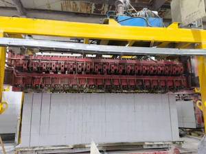 เครื่องผลิตบล็อกคอนกรีตมวลเบาอบไอน้ำ Onway Germany Technology พร้อมระบบเกียร์ PLC สายการผลิตอิฐอัตโนมัติ เกียร์ยาว 15-20 วินาที ออโต้ - Product Image 2