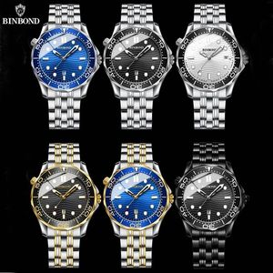 Binbond 2820 di lusso Multi-funzionale orologio al quarzo orologio di moda moda Casual moda luminoso lancette orologio da uomo per uomo riloj - Product Image 6