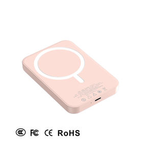 Batterie externe magnétique sans fil haute capacité, ultra-fine, portable, légère, design compact, interface Type-C, 5W - Product Image 3