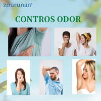 Zourunan 20g Crème Déodorante Naturelle Anti-Transpirante pour Aisselles, Efficace Contre les Odeurs Corporelles, Soin des Aisselles, OEM B2B