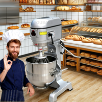 Mélangeur planétaire Jayonho 20L, machine industrielle multifonctionnelle, agitateur planétaire haute efficacité, équipement de mélange alimentaire et chimique