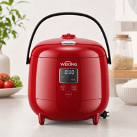 Cuisinière électrique multifonction 1,2 L, facile à transporter, avec écran tactile, poignées portables, OEM pour usage en restaurant