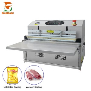 Wholesale Inflating Gas Pumping Meat Rice Tabletop Sealing Food <b>Bag</b> Seafood Commercial External <b>Vacuum</b> Packing Machine Automatic - Product Image 1