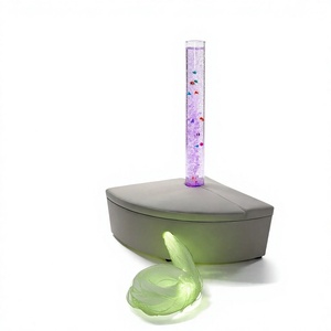 Kit de tube à bulles sensorielles lumineuses LED à changement de couleur, table de jeu interactive pour l'autisme, la maternelle, la maison et l'école - Product Image 3