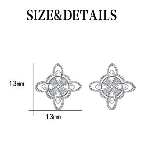 Boucles <span class=keywords><strong>d</strong></span>'oreilles en alliage de cuivre avec nœud celtique, griffe de chien, griffe de chat, tortue mignonne, ancre de bateau, pour femme, idée cadeau - Product Image 5