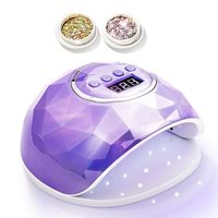 Lampe à ongles à LED UV sans fil portable avec 110W et 39 lumières Gel vernis à ongles longueur d'onde 365nm Logo personnalisable