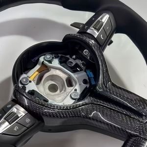 Volant personnalisé en fibre de carbone et Alcantara pour <span class=keywords><strong>BMW</strong></span> M2 M3 M4 M2 F87 M5 F90 X3M F97 F10 F30 F85 - Product Image 4
