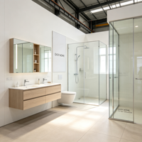 Salle de bain préfabriquée en conteneur de 20 pieds avec toilettes et douche