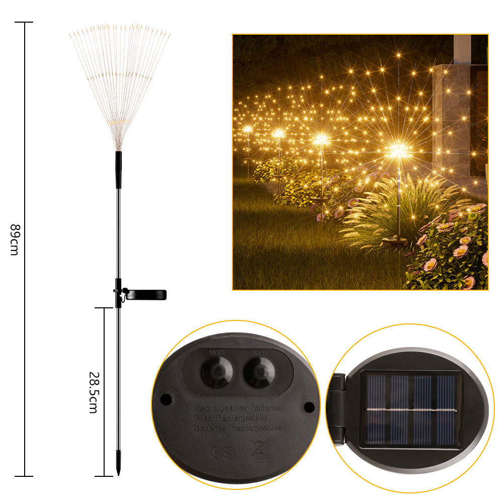 90led fireworks light [warm light]