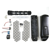 Boîtier de batterie de vélo électrique 36V 48V 52V 30 cellules 42 cellules 52 cellules 21700 18650, fixation sur tube diagonal, boîte de batterie vide pour vélo électrique KT-E07PRO