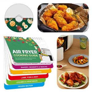 Feuille de trucs magnétique pour friteuse à air chaud, Guide de cuisson, Livret de trucs magnétique pour friteuse à air chaud - Product Image 5