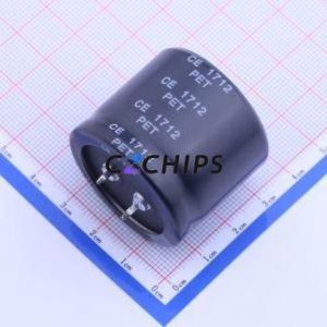 Condensador Electrolítico de Aluminio ELH2GM331R30KT de Montaje a Presión (THT), Componente de Orificio Pasante, D35xL30mm 330uF 20% 400V 10mm - Product Image 2