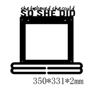 Support de médailles en fer, nouvelle conception créative, support de rangement pour médailles en métal, support de médailles personnalisable, approvisionnement direct d'usine