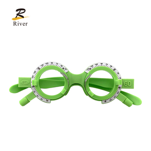 Marco de prueba para instrumento oftalmológico, marco de plástico óptico, barato y colorido - Product Image 2