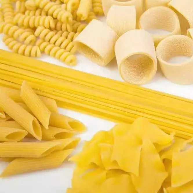 Extrusora de espagueti, máquina de fabricación italiana de Pasta, macarrones y espagueti