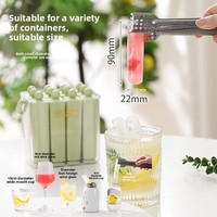 Moule à glaçons et à crème glacée en silicone de qualité alimentaire, capacité 500 ml, facile à démouler, pour usage domestique