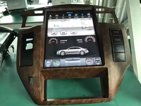 12.1 pouces autoradio lecteur DVD pour Nissan patrouille Y61 Android Auto sans fil Carplay bois couleur Android multimédia Navigation