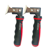 Kit d'outils de décapage de calfeutrage robuste GORVIA CTR-32 pour le nettoyage des joints en silicone, la rénovation et l'entretien des salles de bain et cuisines, outils de décapage de mastic