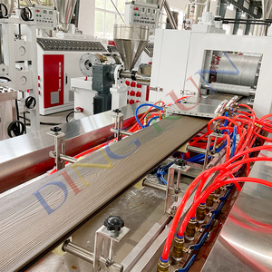 Gỗ nhựa composite <span class=keywords><strong>WPC</strong></span> PE decking hàng rào đùn máy móc hồ sơ đùn Máy làm - Product Image 5