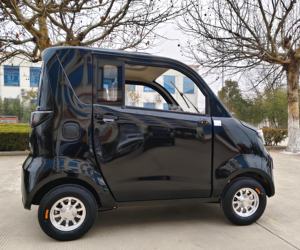 Quadricycle électrique personnalisé 60v à pédales, deux portes, <span class=keywords><strong>Audi</strong></span> noir, fermé, quatre places, avec technologie solaire pour les trajets courts - Product Image 5