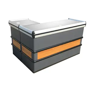 Table de <span class=keywords><strong>caisse</strong></span> pour <span class=keywords><strong>supermarché</strong></span>, comptoir de <span class=keywords><strong>supermarché</strong></span>, pour lot de 2 produits, prix d'usine - Product Image 1