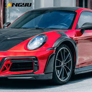 Piezas de carrocería de ajuste Exterior de coche 911 992 <span class=keywords><strong>Carrera</strong></span> Upgrade TKT GT Street R guardabarros lateral delantero de carbono seco para guardabarros Porsche 911 992 - Product Image 6