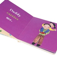Impression personnalisée de livres cartonnés pour enfants avec coins arrondis pour les histoires d'enfants